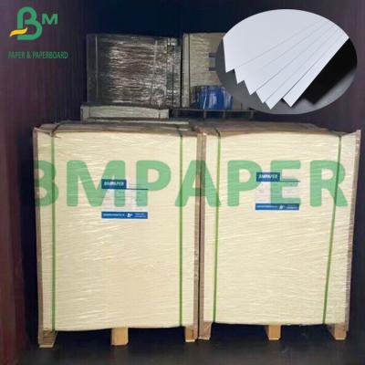 China 300g 400g High Grammage Woodfree Offset Printing White Paper Card for sale