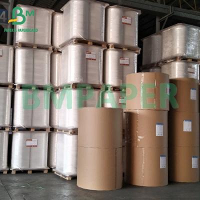 China 200gm 300gm CKB cartón Kraft blanco con recubrimiento superior para cajas de comida para llevar en venta