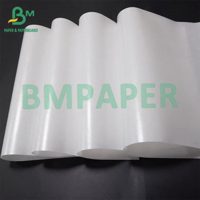 30gsm 60gsm Food Grade Single Side Glossy White Kraft Paper For Packaging Products 30gsm 60gsm Food Grade Single Side Glossy White Kraft Paper For Packaging Products