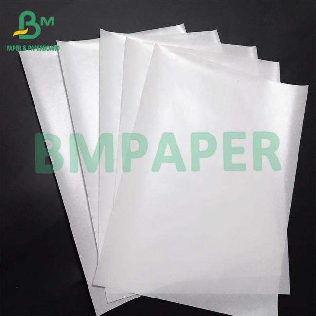 30gsm 60gsm Food Grade Single Side Glossy White Kraft Paper For Packaging Products 30gsm 60gsm Food Grade Single Side Glossy White Kraft Paper For Packaging Products