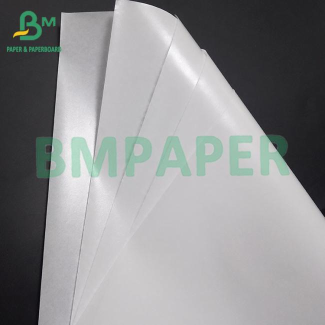 30gsm 60gsm Food Grade Single Side Glossy White Kraft Paper For Packaging Products 30gsm 60gsm Food Grade Single Side Glossy White Kraft Paper For Packaging Products
