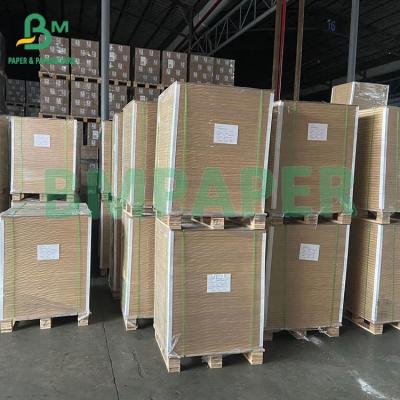 China Envases de papel de 75 gramos 90 gramos de papel Kraft marrón de alta resistencia Bolsas de cemento en venta