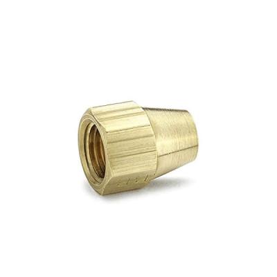 China 3D Printing Brass Cnc Machined Parts Brass Screw Nut Nickel Plating for sale
