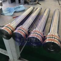 china Carbon Steel Hydraulic Cylinder Piston Rod Double Acting ISO9001 Approved