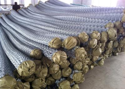China Electro galvanized chain link fence/pvc coated chain link wire mesh for sale