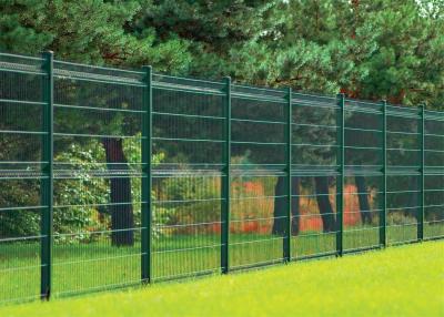 China PVC Coated Wire Mesh Fence Panels, 1230mm ,1530mm , 1830mm, 2030mm,2230mm with Curved /V beams Anti Climb Mesh Fence Pan for sale