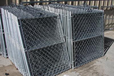 China 8 foot galvanised residential chain link fence for sale
