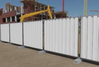 China M800 Cityfence RAL 9010 Heras Temporary Hoarding for sale