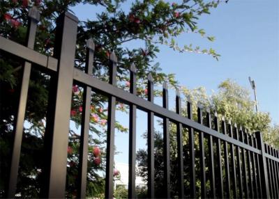 China Diplomat steel 2100high road steel garrison fence Panels for wrought iron fence/steel fence for sale