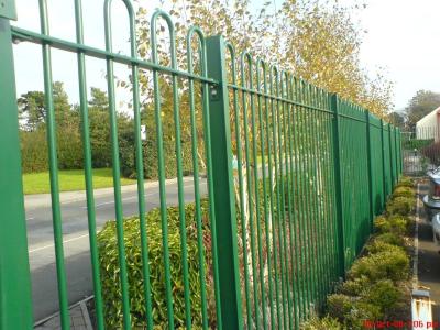China 1200mm Height Bow Top Fence for sale