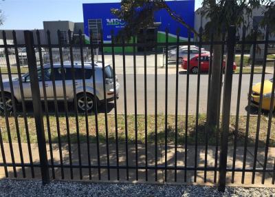 China Villa galvanised steel fence for sale