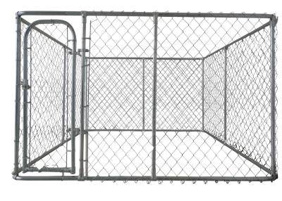 China Weld Wire Dog Fencing black Powder Coated 25mmx25mm 6'height x 5' width x 6' Mesh 50mm x100mm diamter 3.0mm/3.5mm /4.00m for sale