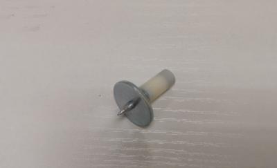 China Industrial Ceiling Clip Nail Ceiling Drive Pins With Round Washer For Rapid Construction for sale