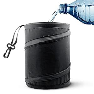 car trash can collapsible bin