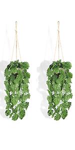 fake leaves house plant fake hanging plants plants for bedroom decor
