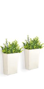 metal wall planter