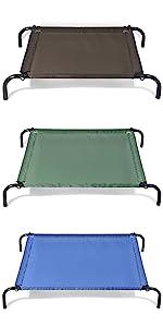elevated; raised; cot bed; dog bed; cat bed; pet bed
