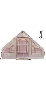 inflatable camping tent