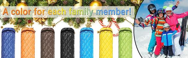down sleeping bag