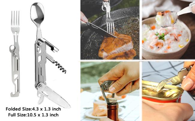 camping utensils set