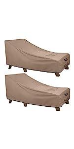 Lounge Chair Cover 2 Pack
