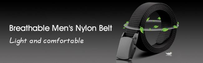Nylon ornaments Tactical Men Waist Belt