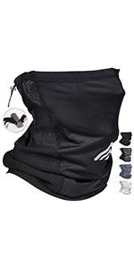 Adjustable Neck Gaiter with Drawstring
