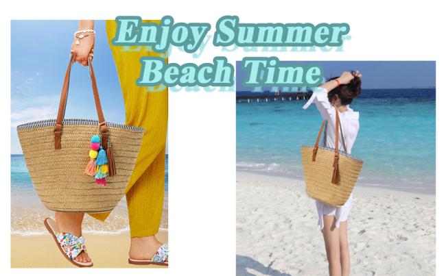 straw bags