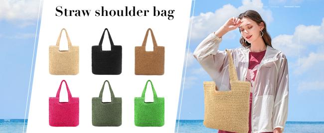 Straw bag
