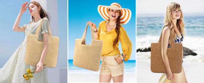 raffia bag