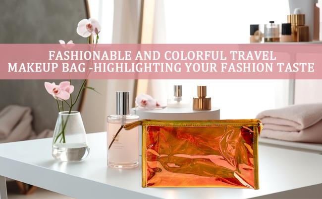 holographic toiletry bag clear quart size travel bag tsa approved