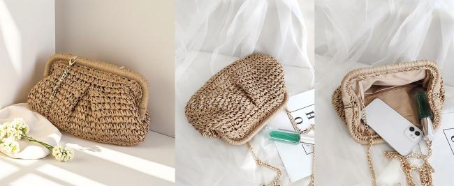Straw Purse for Women