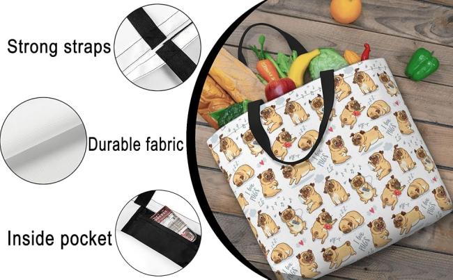 Pug gift bag