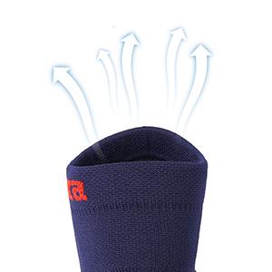 breathable and absorbing sweat