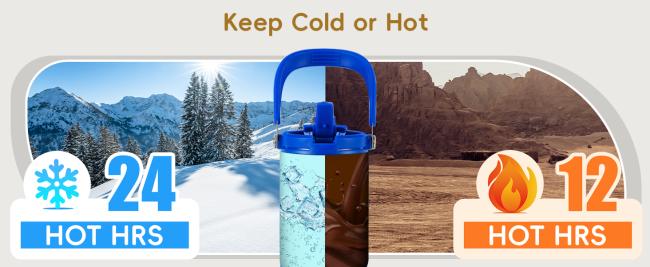 30 oz water tumbler with handle