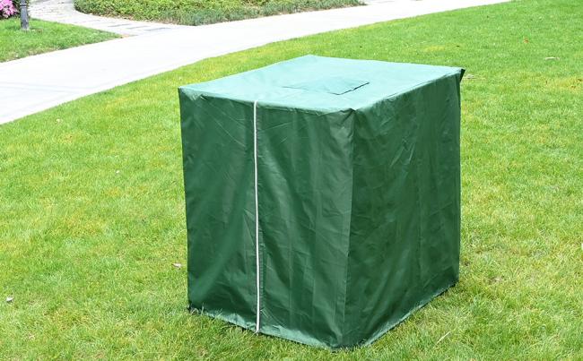 Green Zipper IBC Tote Cover