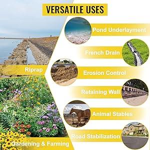 woven geotextile fabric