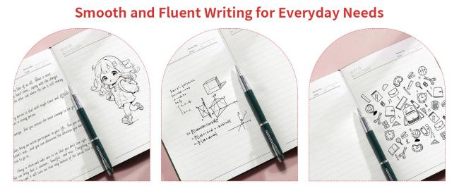 line notebook journaling
