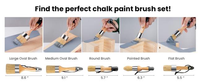 Wax Paint Brushes