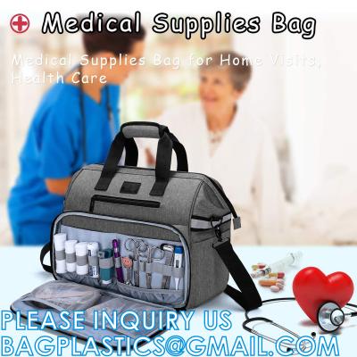 China Medical Bag, Medical Equipment Bag, Adjustable Divider, Nonslip Bottom, Removable Shoulder Strap, Water-Resist for sale