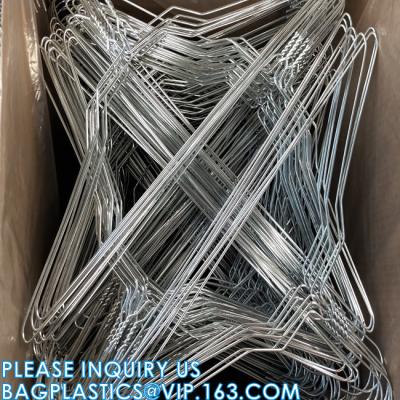 China Laundry Hanger, Metal Wire Hanger Disposable Galvanized Coat Hanger White Hanger Used For Clothes Manufacturer for sale