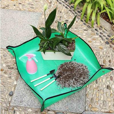 China Waterproof Indoor Outdoor Plant Repotting Mat Transplanting Indoor Succulent Potting Mat Portable Gardening Mat for sale