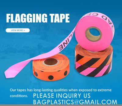 China Flagging Tape Assorted Colored, Non-Adhesive 1.5