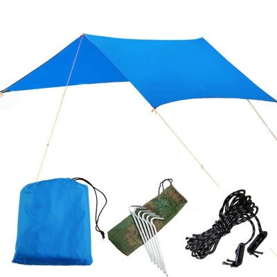 China Outdoor Camping Beach Sunshade Sky Tent, Beach Canopy Tent Sun Shade, Gradient Beach Canopy, Stability Upgraded tent for sale