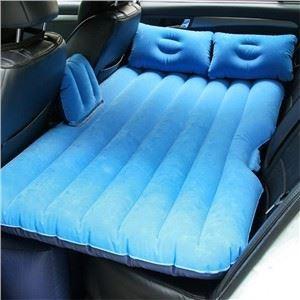 China SUV Mattress Camping Bed Cushion Pillow - Inflatable Thickened Car Air Bed with Pump Portable Sleeping Pad Mattr for sale