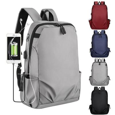 China Custom Multifunctional Waterproof Business Laptop Backpack For Male USB Charging Nylon Casual Rucksack Men's Backpack for sale