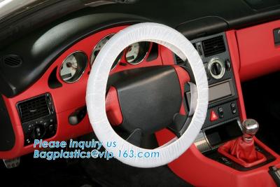 China Disposable Plastic Steering Wheel Cover/White Plastic Steering-Wheel Cover Universal 4S Shop Dedicated Show for sale