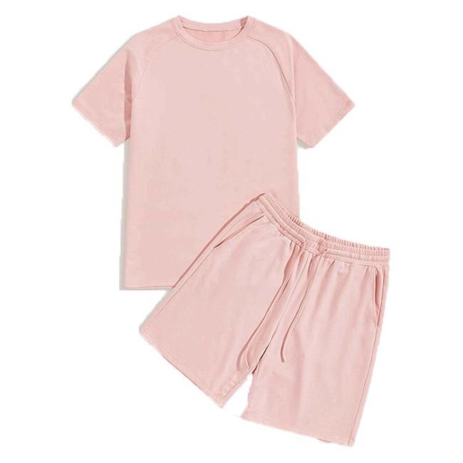 Fashion Wholesale Oversize T-Shirt and Shorts Men′s Summer Tracksuit Short Set