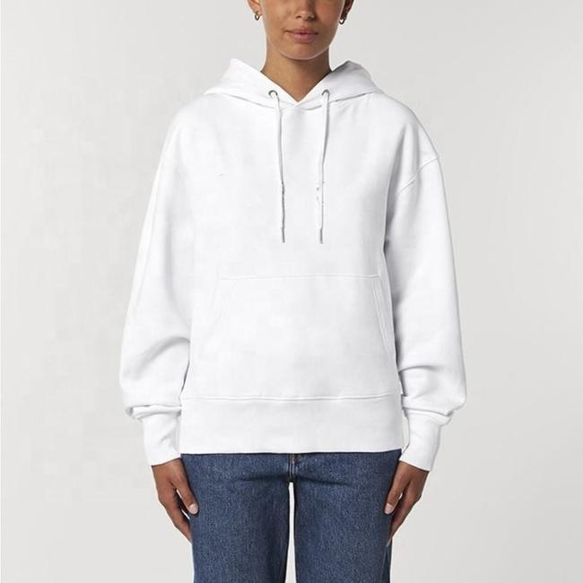 Thick Cotton Heavy Weight Luxury Quality Long Sleeve Oversized Custom Print Logo Hoodie