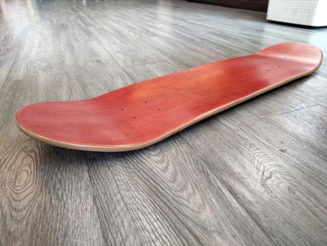 2023 Hot Wholesale 7ply Maple Wood Professional Double Kick Skateboard